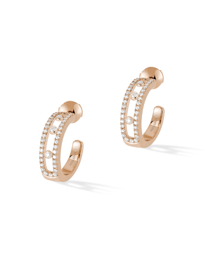 Messika Classique Earrings PAVÉ HOOP (watches)